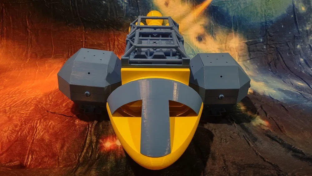 Mô-đun Khám phá Hành tinh RhoLaBoP Spaceship (Chim săn mồi lớn Rhombicuboctahedron) - Image 6