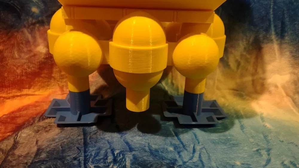 Mô-đun Khám phá Hành tinh RhoLaBoP Spaceship (Chim săn mồi lớn Rhombicuboctahedron) - Image 31