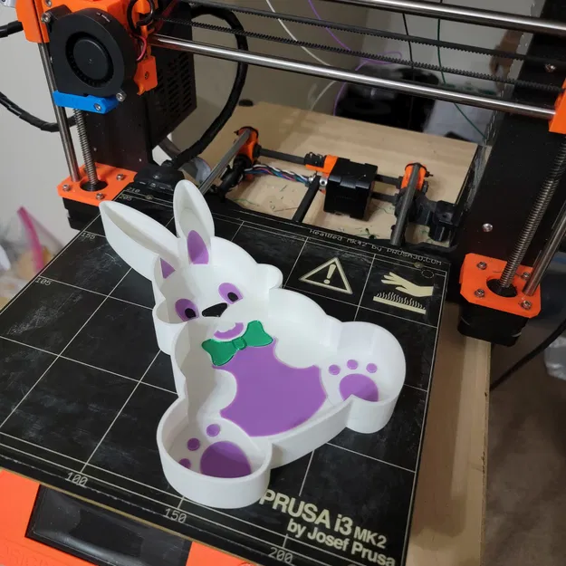 BÁT ĐỰNG KẸO HÌNH THỎ PHỤC SINH CUTE - Image 2