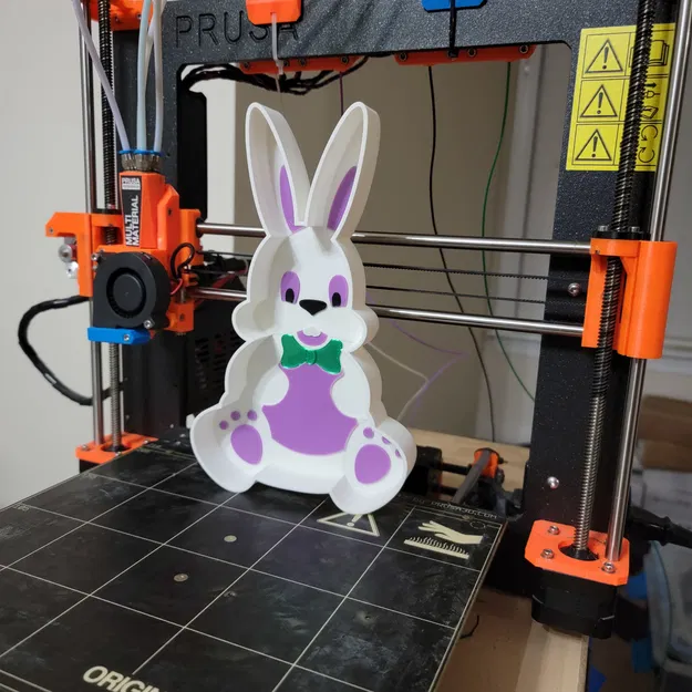 BÁT ĐỰNG KẸO HÌNH THỎ PHỤC SINH CUTE - Image 3