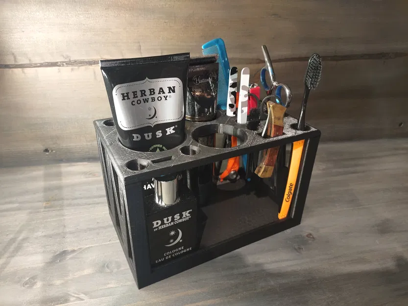 Hộp Đựng Đồ Phòng Tắm, Để Bàn Làm Việc, Kệ Đựng Bàn Chải Đánh Răng - Image 1