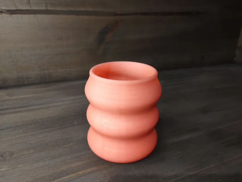 Chân Cắm Bút/Chậu Hoa/Cốc Đựng Đồ Hình Sóng Uốn Lượn - Image 3