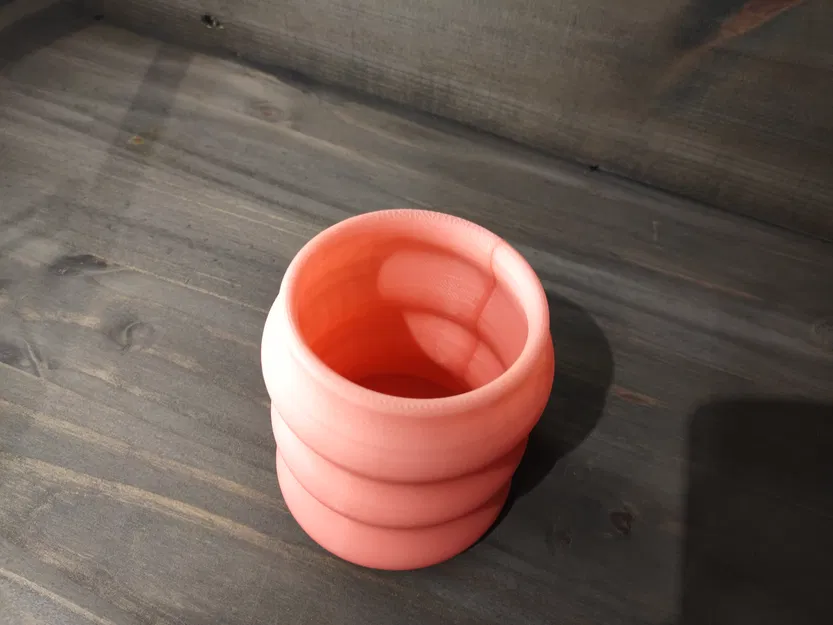 Chân Cắm Bút/Chậu Hoa/Cốc Đựng Đồ Hình Sóng Uốn Lượn - Image 4