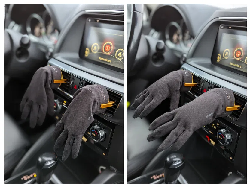 Giá hong găng tay cho cửa gió xe hơi - Phiên bản 2.0 - Image 3