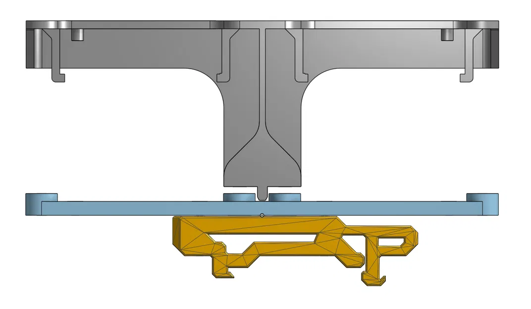 Giá đỡ ray DIN BTT 5160 (nhiều hướng lắp) - Image 2