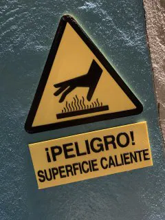 Biển báo nguy hiểm "letrero señal de peligro" - Image 2