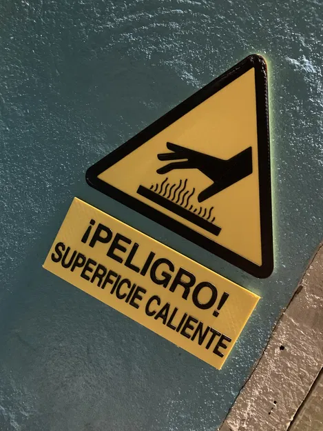 Biển báo nguy hiểm "letrero señal de peligro" - Image 3
