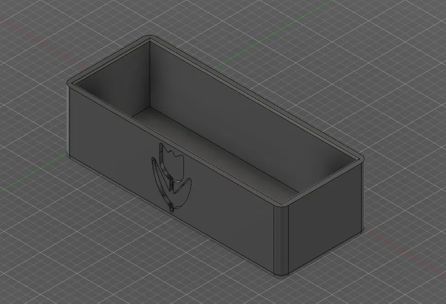 Chậu hoa (họa tiết hoa tulip) - Image 1