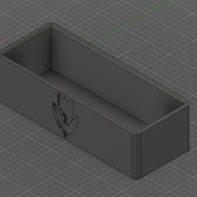 Chậu hoa (họa tiết hoa tulip)