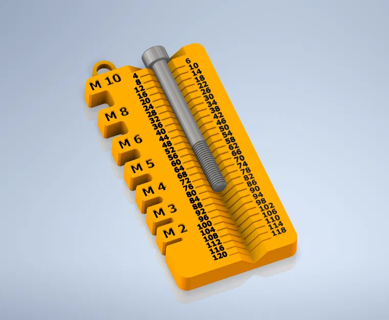 Dụng cụ đo vít, M2-M10, dài 4-120mm - Image 2