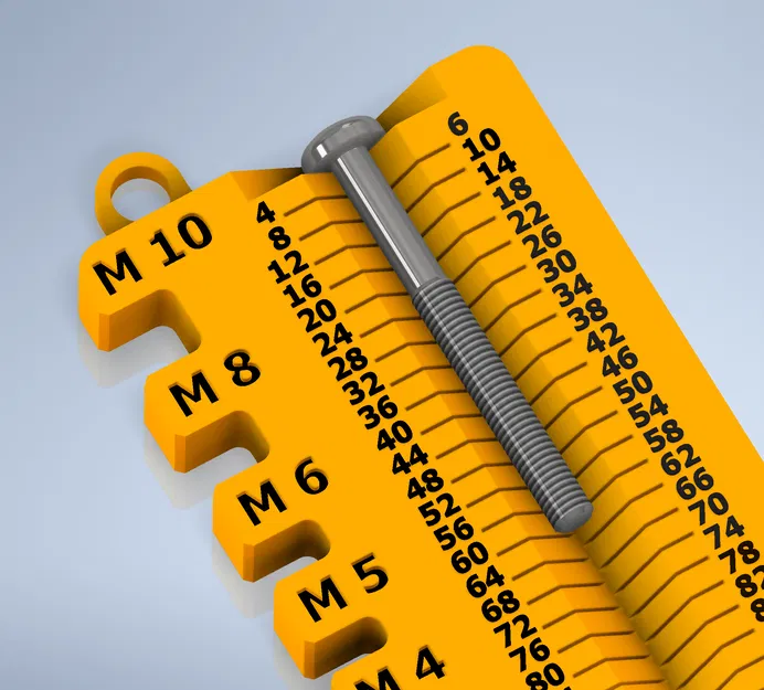 Dụng cụ đo vít, M2-M10, dài 4-120mm - Image 4