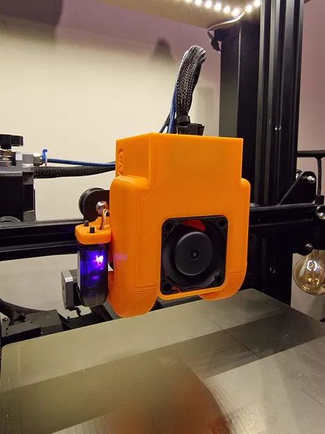 Ống Dẫn Quạt Kép 4020 Cho Ender 3 Pro - Image 1