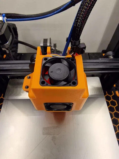 Ống Dẫn Quạt Kép 4020 Cho Ender 3 Pro - Image 2