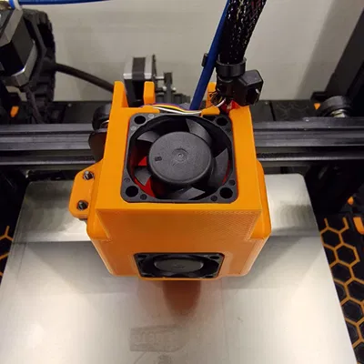 Ống Dẫn Quạt Kép 4020 Cho Ender 3 Pro