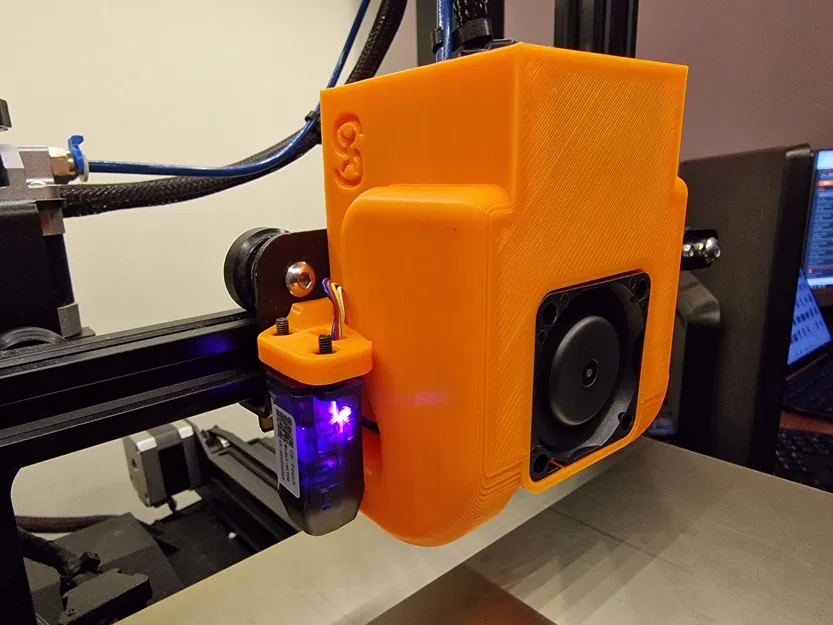 Ống Dẫn Quạt Kép 4020 Cho Ender 3 Pro - Image 4