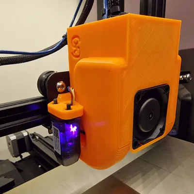 Ống Dẫn Quạt Kép 4020 Cho Ender 3 Pro