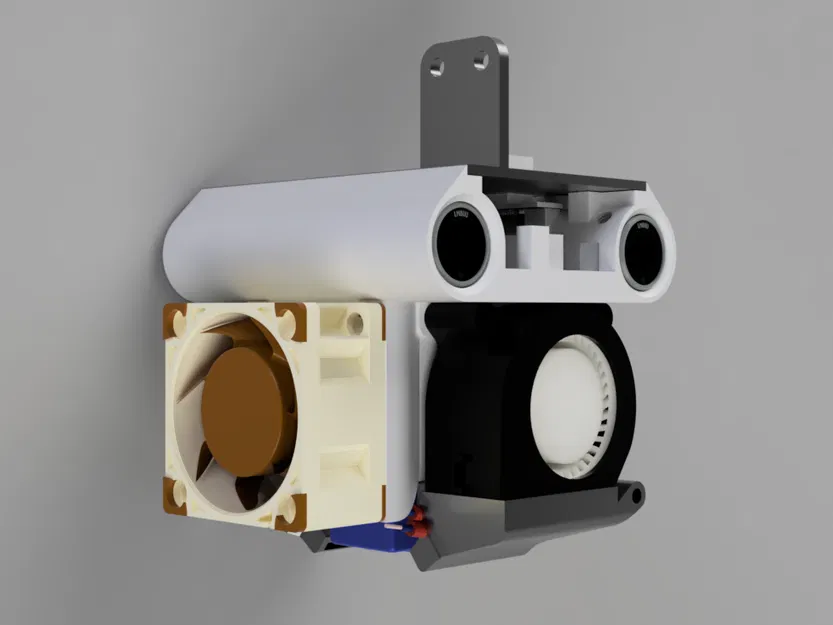 Carriage cho Flyingbear Ghost E3D V6 quạt 40mm MK2 - Image 1