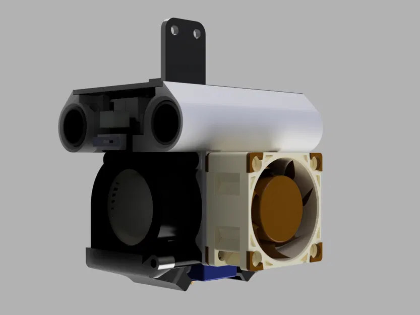 Carriage cho Flyingbear Ghost E3D V6 quạt 40mm MK2 - Image 2