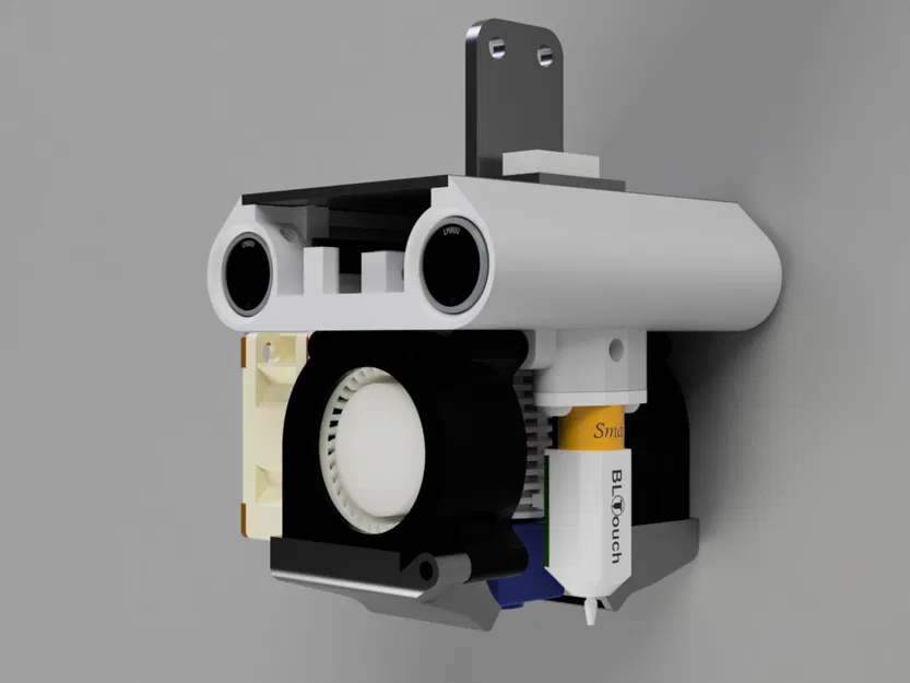 Carriage cho Flyingbear Ghost E3D V6 quạt 40mm MK2 - Image 4