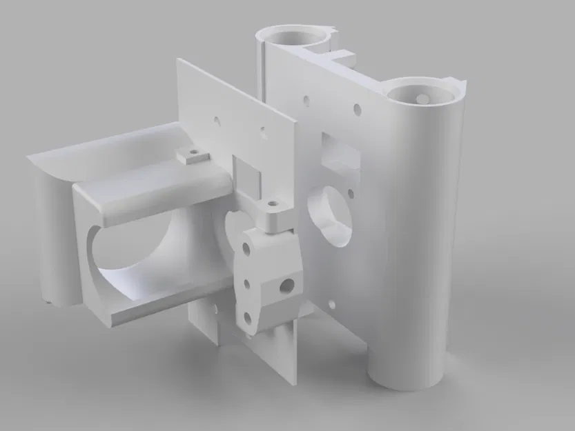 Carriage cho Flyingbear Ghost E3D V6 quạt 40mm MK2 - Image 6