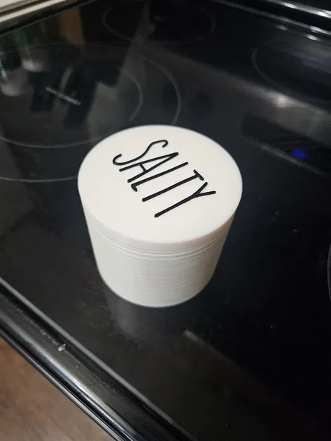 Hũ Muối Rae Dunn Kèm Nam Châm - Image 1