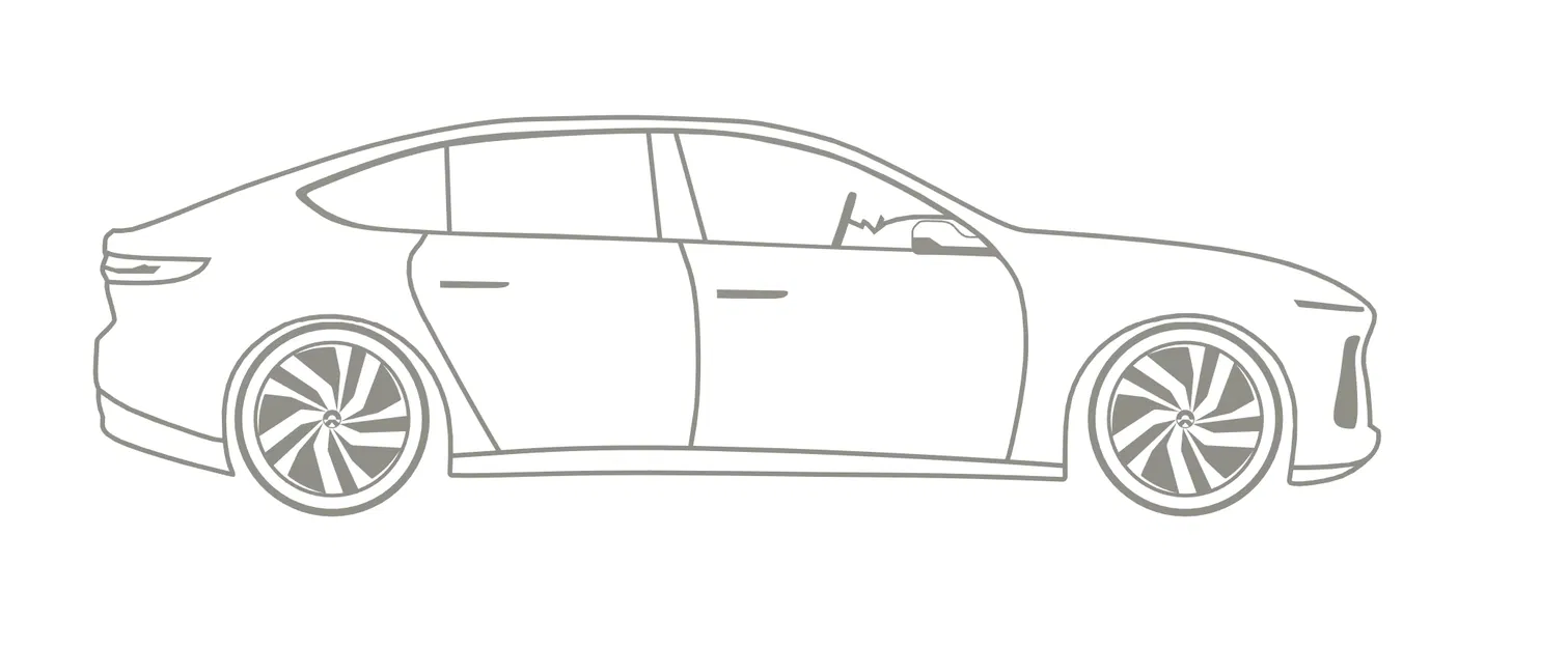 Nio ET 7 - Silhouette Xe - Image 2