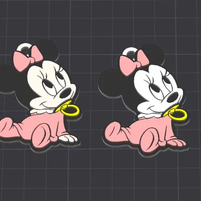 Móc khóa / Mặt dây chuyền Disney bé cưng