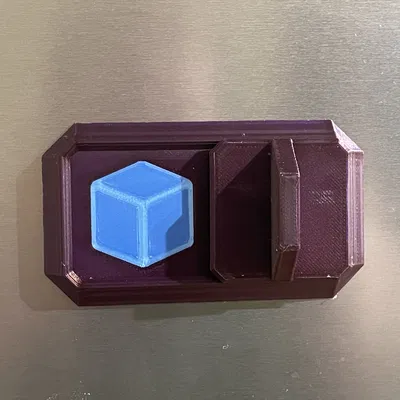 Biển báo nam châm siêu đơn giản: Máy rửa bát / Đổ đá / Tưới cây