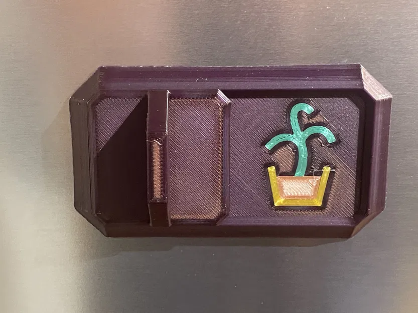 Biển báo nam châm siêu đơn giản: Máy rửa bát / Đổ đá / Tưới cây - Image 5