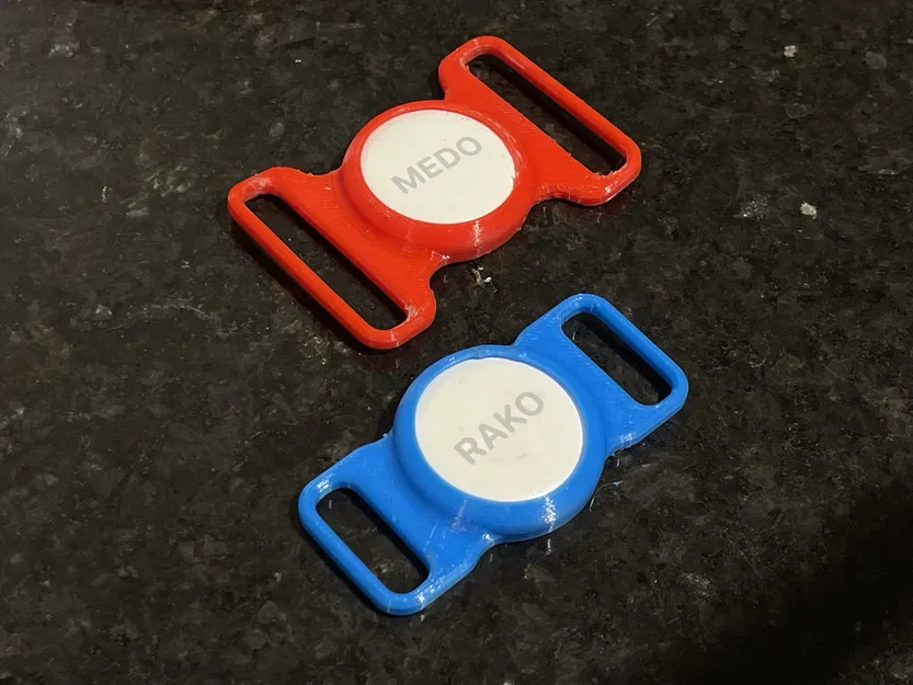 Giá đỡ AirTag cho vòng cổ / dây đeo thú cưng (TPU dẻo) - Image 1