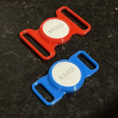 Giá đỡ AirTag cho vòng cổ / dây đeo thú cưng (TPU dẻo)