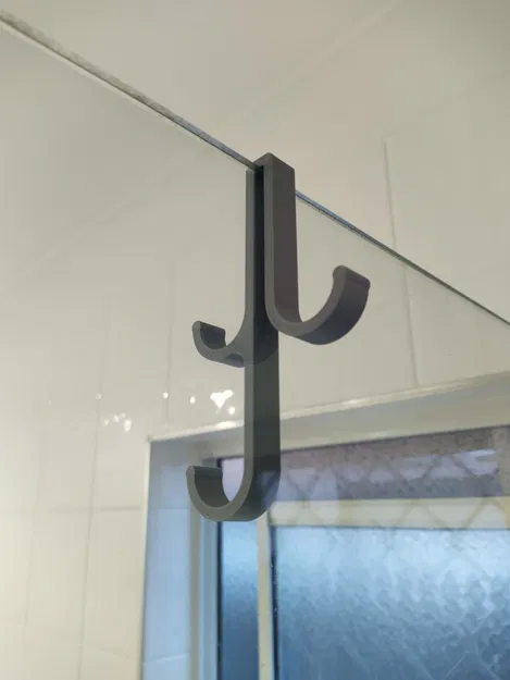 Móc Treo Nhà Tắm Cho Vách Kính 10mm - Image 2