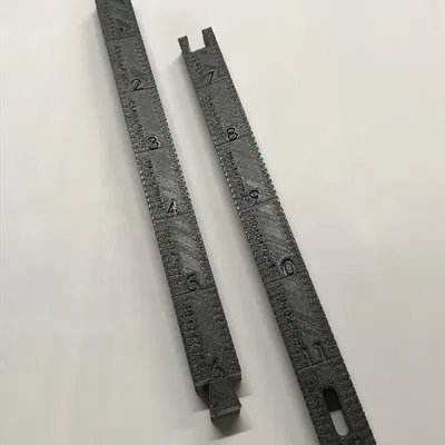 Thước Pied du Roi / Foot Pháp (324.84mm)