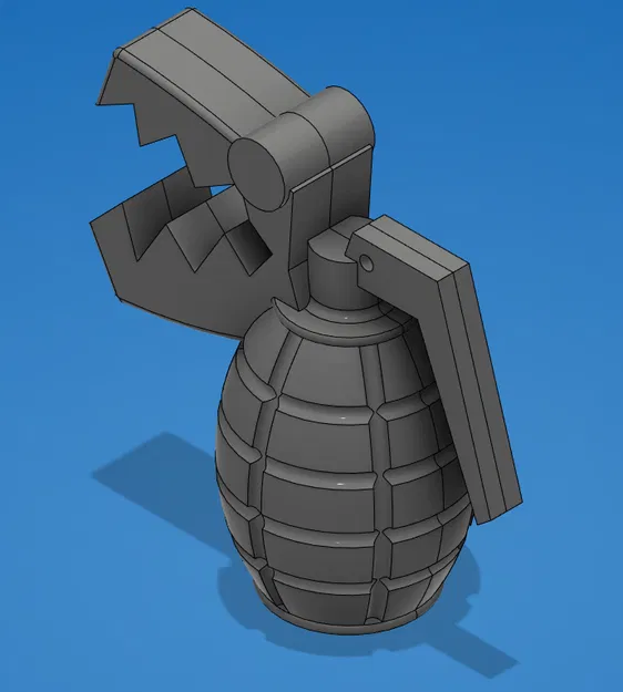 Lựu đạn Chomper của Jinx dùng cho Cosplay và Trang trí (LoL) - Image 1