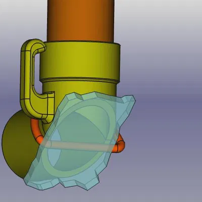 Remix cho Periscopes cho các ống PVC 32 mM có thể nhìn thấy mà không gặp nguy hiểm từ "nắp".