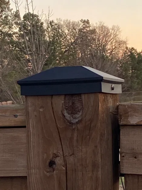 Decorative Fence Post Cap - Image 1