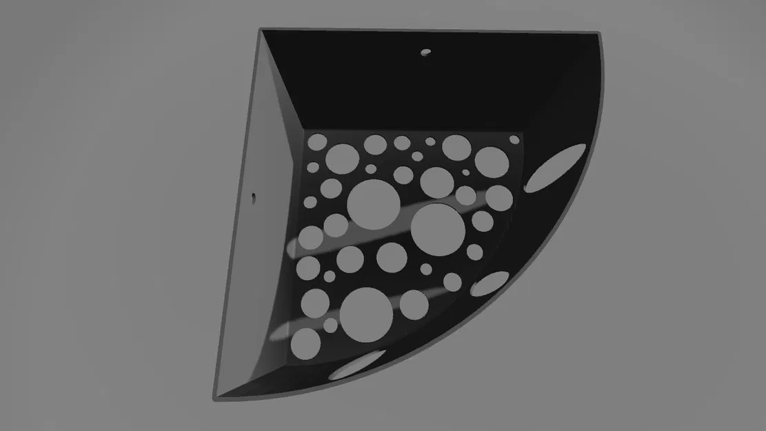 Kệ góc nhà tắm ver 1 / Polička do koupelny - Image 2