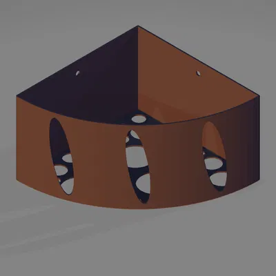 Kệ góc nhà tắm ver 1 / Polička do koupelny