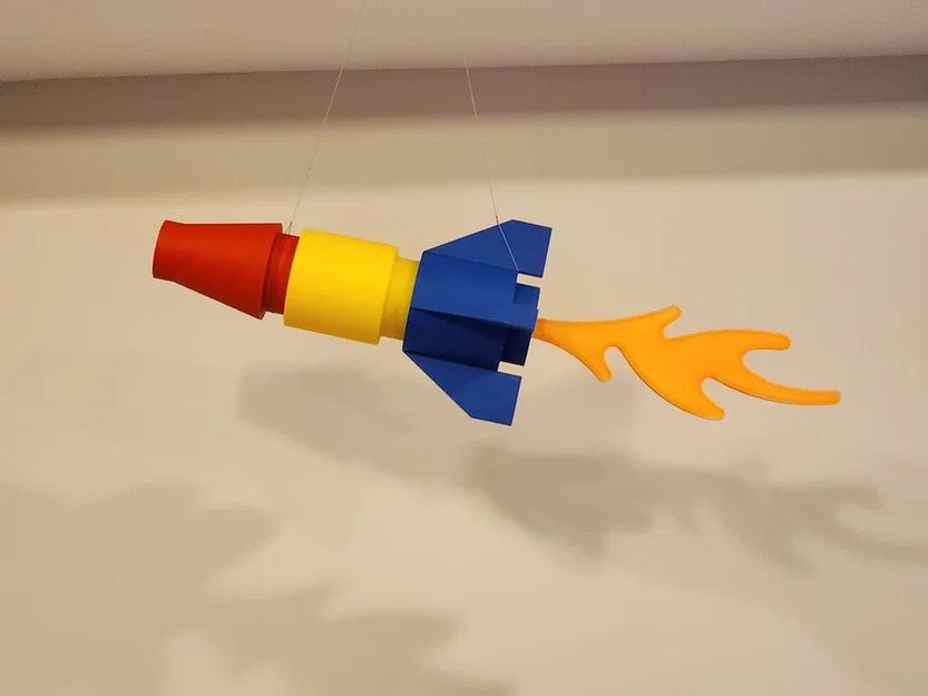 Tên Lửa Khổng Lồ Phong Cách Lego - Image 1
