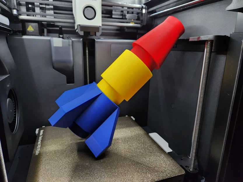 Tên Lửa Khổng Lồ Phong Cách Lego - Image 2