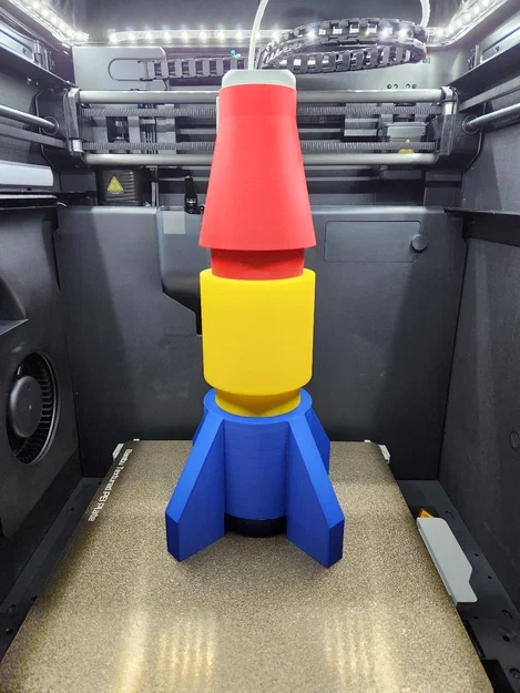 Tên Lửa Khổng Lồ Phong Cách Lego - Image 4