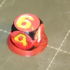 Xúc xắc 3 màu MMU