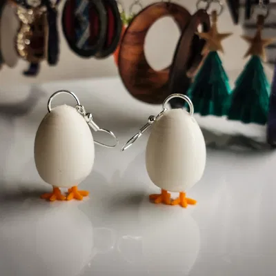 Bông Tai Trứng Phục Sinh