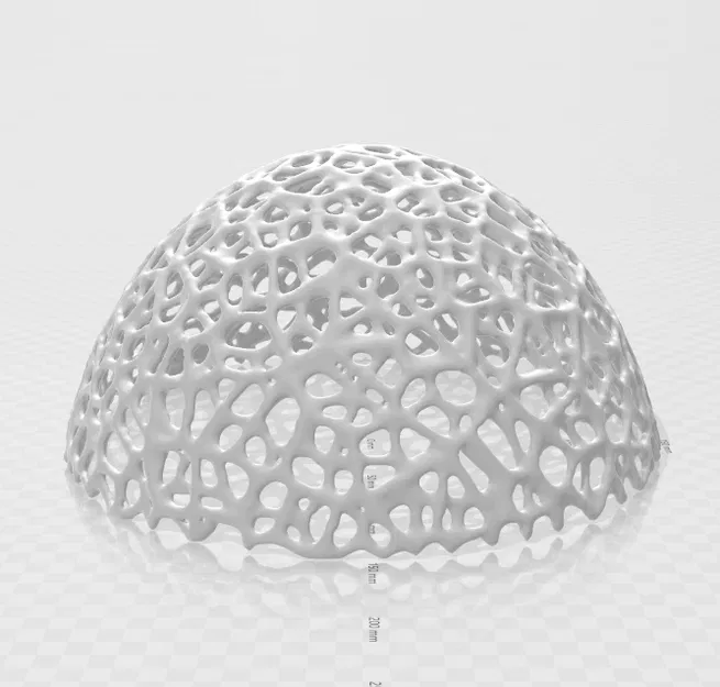 Chụp Đèn Abat Jour Voronoï Độc Đáo - Image 1