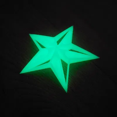 Ngôi Sao Trang Trí Dễ In