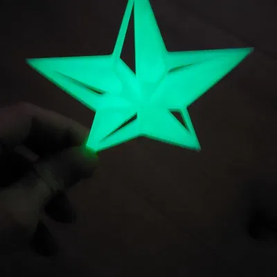 Ngôi Sao Trang Trí Dễ In