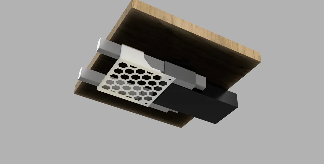 Flexispot (E7) desk custom cable cover - Image 1