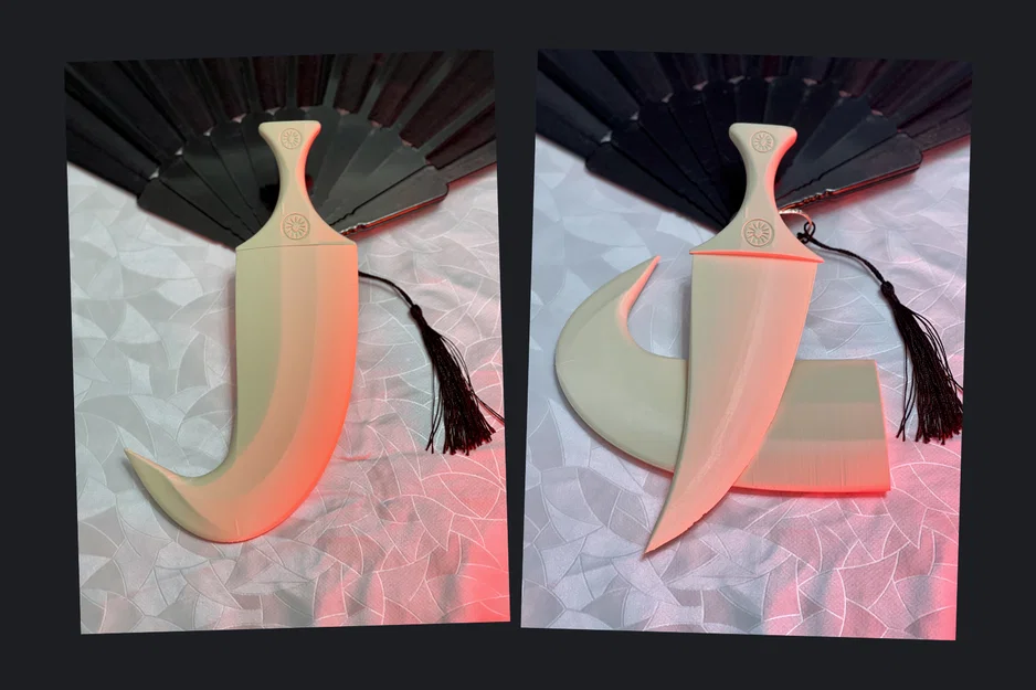 Dao Găm Jambiya Truyền Thống Có Bao Da - Thiết Kế Mỏng - Image 1