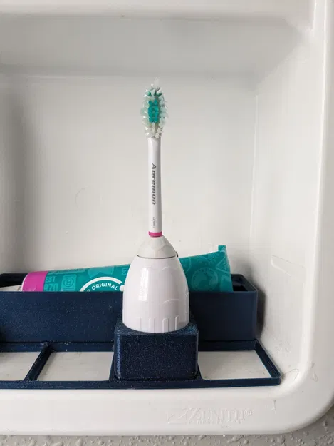 Giá Đỡ Đầu Bàn Chải Đánh Răng Sonicare Gridfinity - Image 1