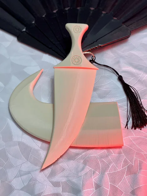 Dao Găm Jambiya Truyền Thống Có Bao Da - Thiết Kế Mỏng - Image 3